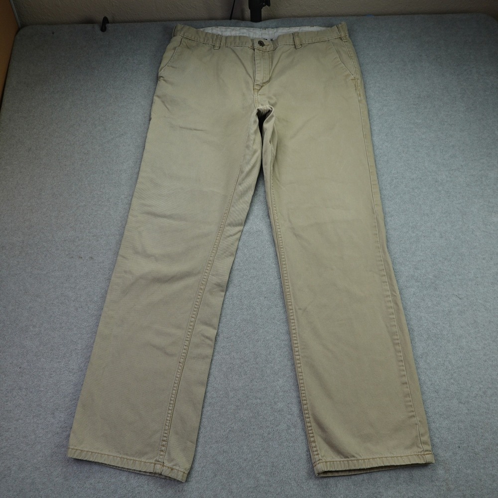 DC Shoes Pants Mens 34x32 Tan Skate Casual Twill Trousers Chino